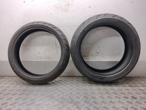 190 and 120 - 120/70/17, dunlop