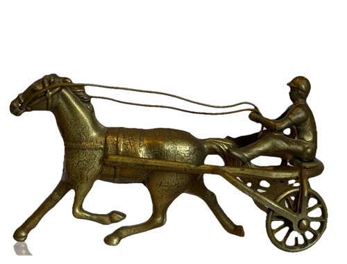 Brass figurine horse - horse, &