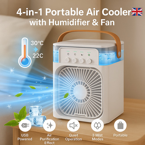 Mini air conditioner usb fan - air,