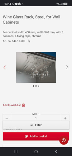 Wine glass rack steel chrome - steel,