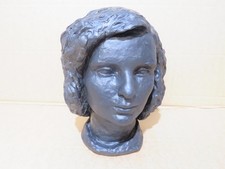 Art Deco Bust of Girl Plaster