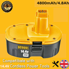 4800mAh FOR DeWALT DC9091