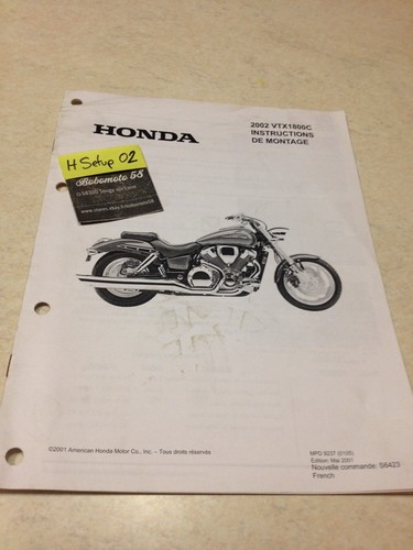 Honda vtx1800c vtx1800 custom - honda,