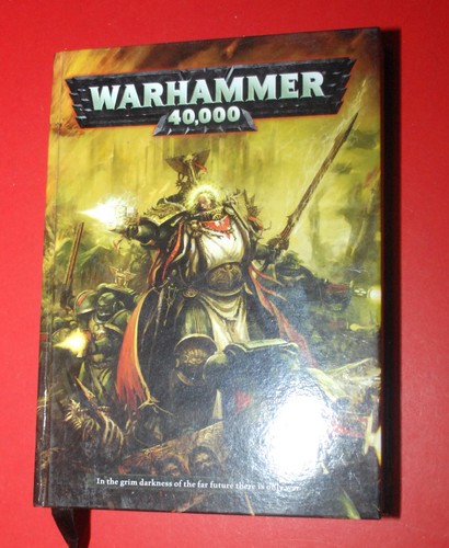 Warhammer 40k rule book - warhammer,