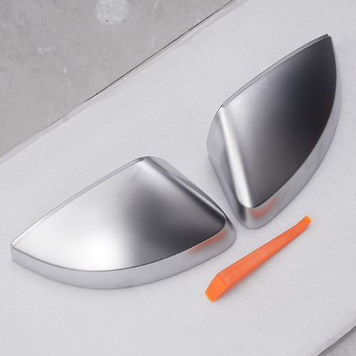 Pair matte silver door wing - matte,