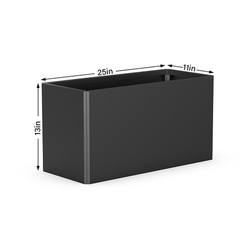 Rectangular planter box - planter,