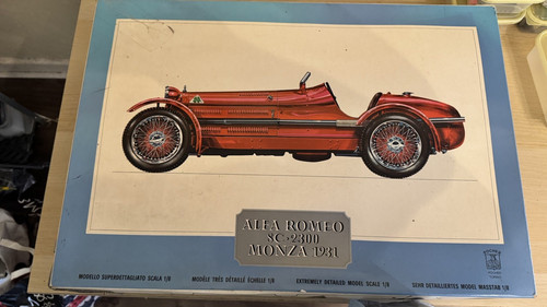 Pocher k71 alfa romeo - 1/8,