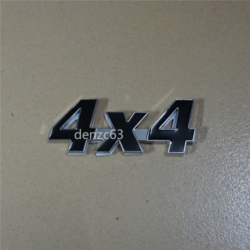Black chrome 4x4 silver - 4x4,