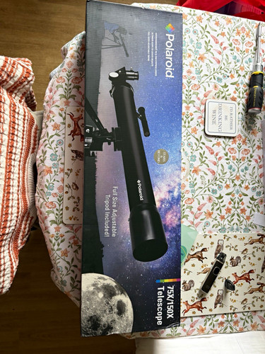 Polaroid refractor telescope - refractor,