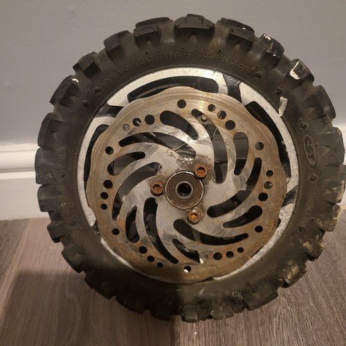 Front wheel assembly - front, for