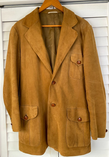 Vintage sweden men suede - vintage,