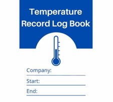 TEMPERATURE RECORD LOG BOOK /
