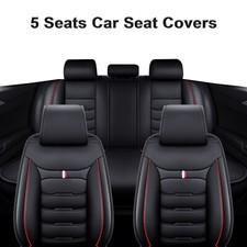 5 Seats Car Seat Covers Pu