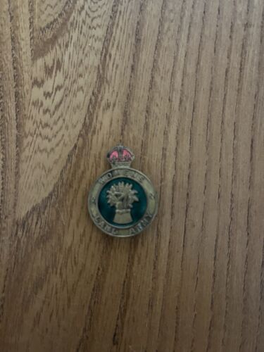 Women land army enamel - land, pin