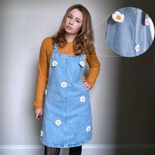 Topshop pinafore dress