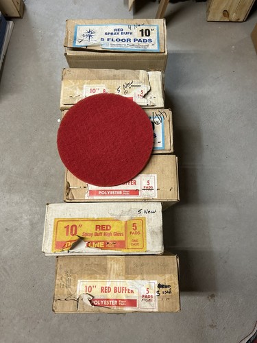 Lot floor maintainer - floor, red