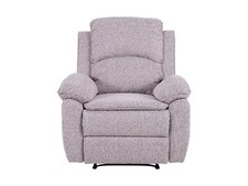 Bronte 3 Seater 2 Seater, Armchair Beige Chenille Fabric Recliner Sofa (3+2+1)