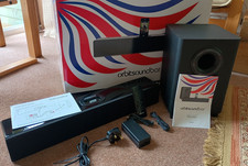 Orbit Sound Bar T12 with ipod dock  - boxed all Complete