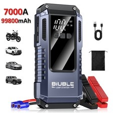 7000A Car Jump Starter Battery