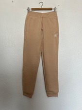 Adidas Slim Fit Sweatpants in Peach, Light Pink, Size 8, Joggers, Tapered