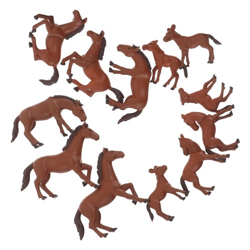 Pcs simulated horse - 12,