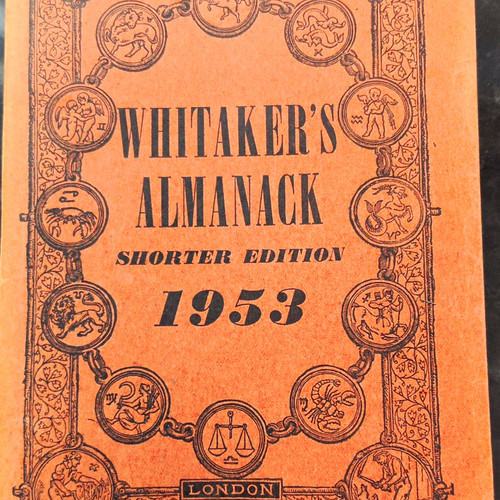 Whitaker almanack shorter - whitaker’s,