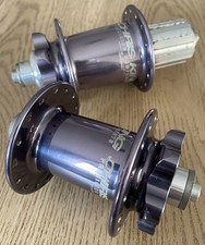 Chris King Pewter Hubset – ISO Disc, 32 Hole, QR, 100mm Front / 135mm Rear