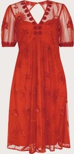 Monsoon Nora Red/Orange