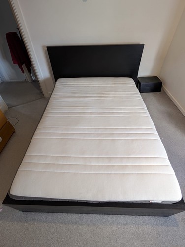 Ikea malm double bed - frame, –