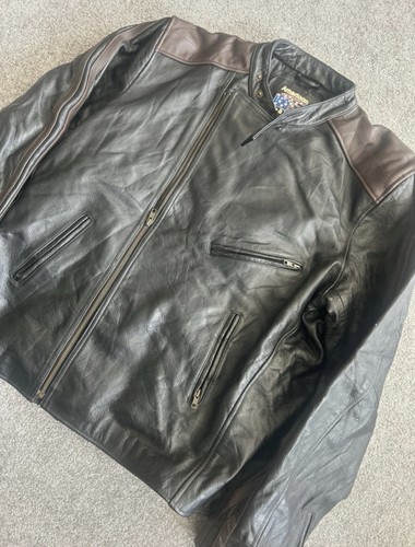 American hide leather men s - leather, men's