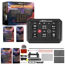 RGB Touch Switch Panel 6 Gang
