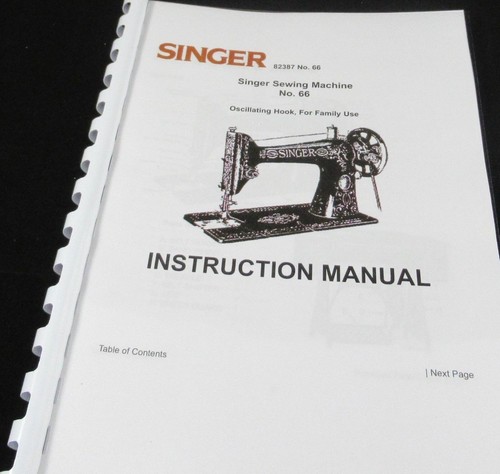 Singer sewing machine - singer, 66