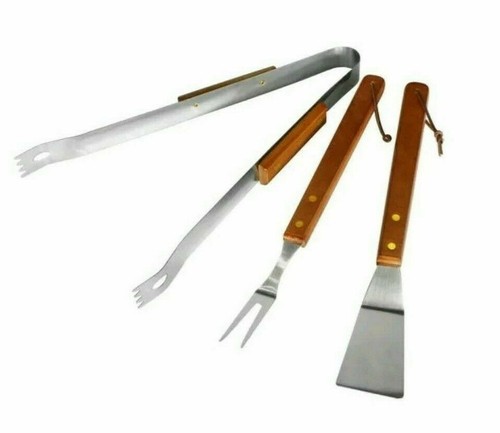 3pc stainless steel bbq grill - stainless,