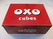 Vintage Retro Oxo Cubes Tin -