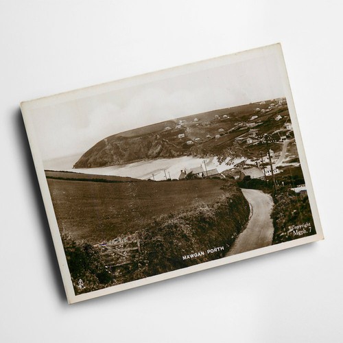 Print vintage cornwall - a6,
