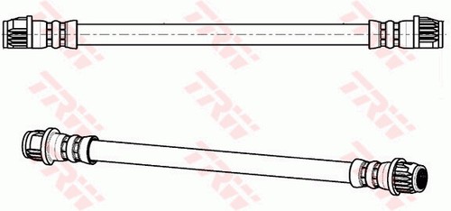 New brake hose for peugeot - new,