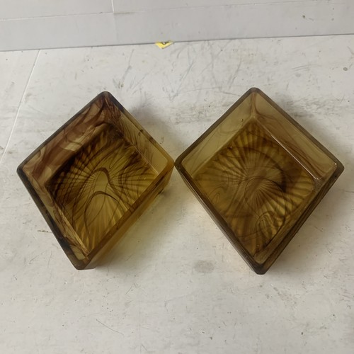 Davidson cloud glass - , pair