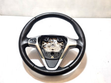 FIESTA MK7 13-17 1.0 ECOBOOST BLACK LEATHER STEERING WHEEL