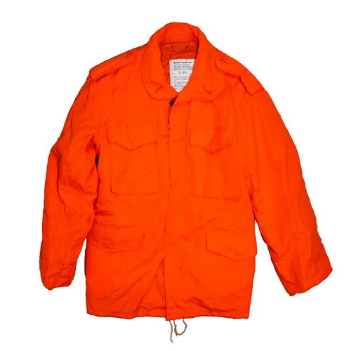 Orange m65 field jacket - orange,