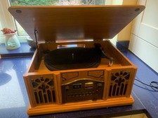 Prolectrix Model RB/SB513774 Turntable, Radio, CD, Tape & Cassette Player