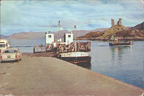 Vintage 1963 scotland postcard - vintage,