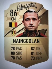 Nainggolan's Signed FUT Card & Official Roma Shirt {Totti's last game 28 May 17}