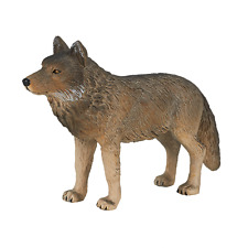 .Mojo TIMBER WOLF wild countryside animals play model figure toys plastic forest