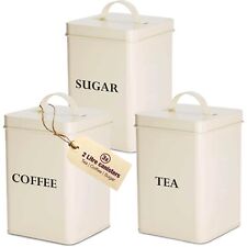 Tea Coffee Sugar Canisters