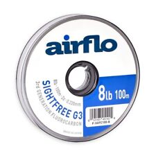Airflo Fluorocarbon Line Sightfree G3 Invisible Tippet Leader Abrasion Resistant