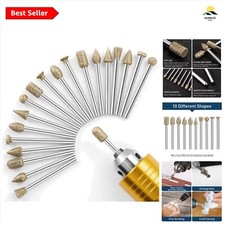 Compact 20Pcs Diamond Burr Set