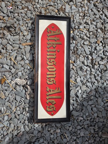 Atkinsons ales sign - atkinsons,