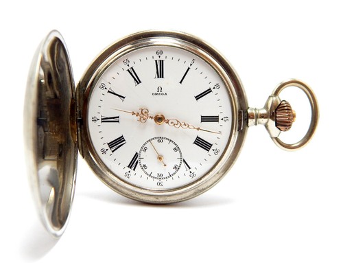 Pocket watch omega hunter - watch,