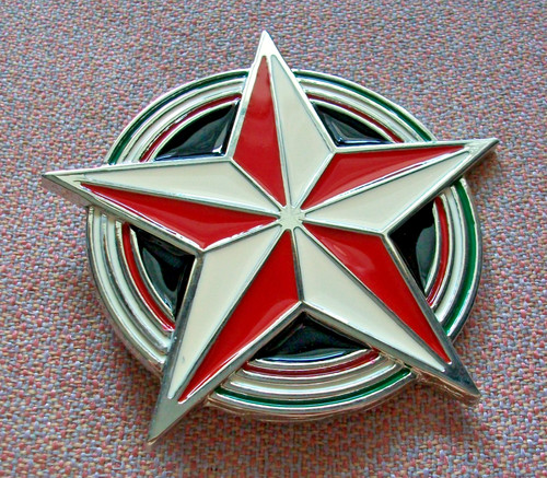 Y2k rockstar belt buckle - y2k,