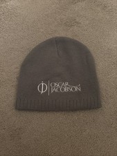 Oscar Jacobson Golf Beanie Grey New